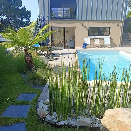 Apartment Beautiful Ground Floor Opening Onto Private Pool Lancieux